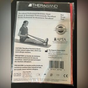 TheraBand Professional Resistance Band - Red